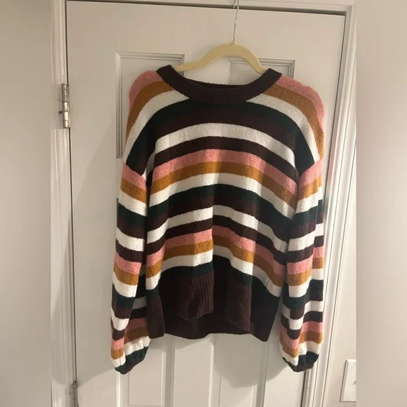 Madewell Striped Sweater - Picture 1 of 4